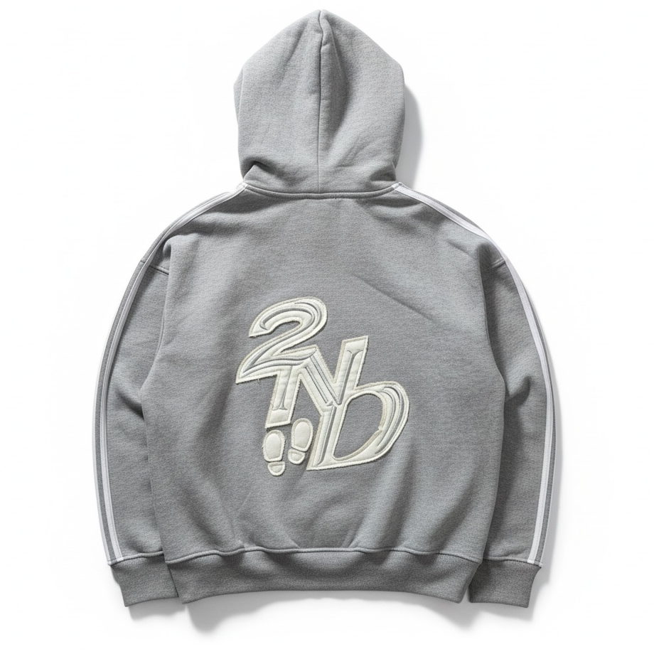 HOODIE HEATHER GREY