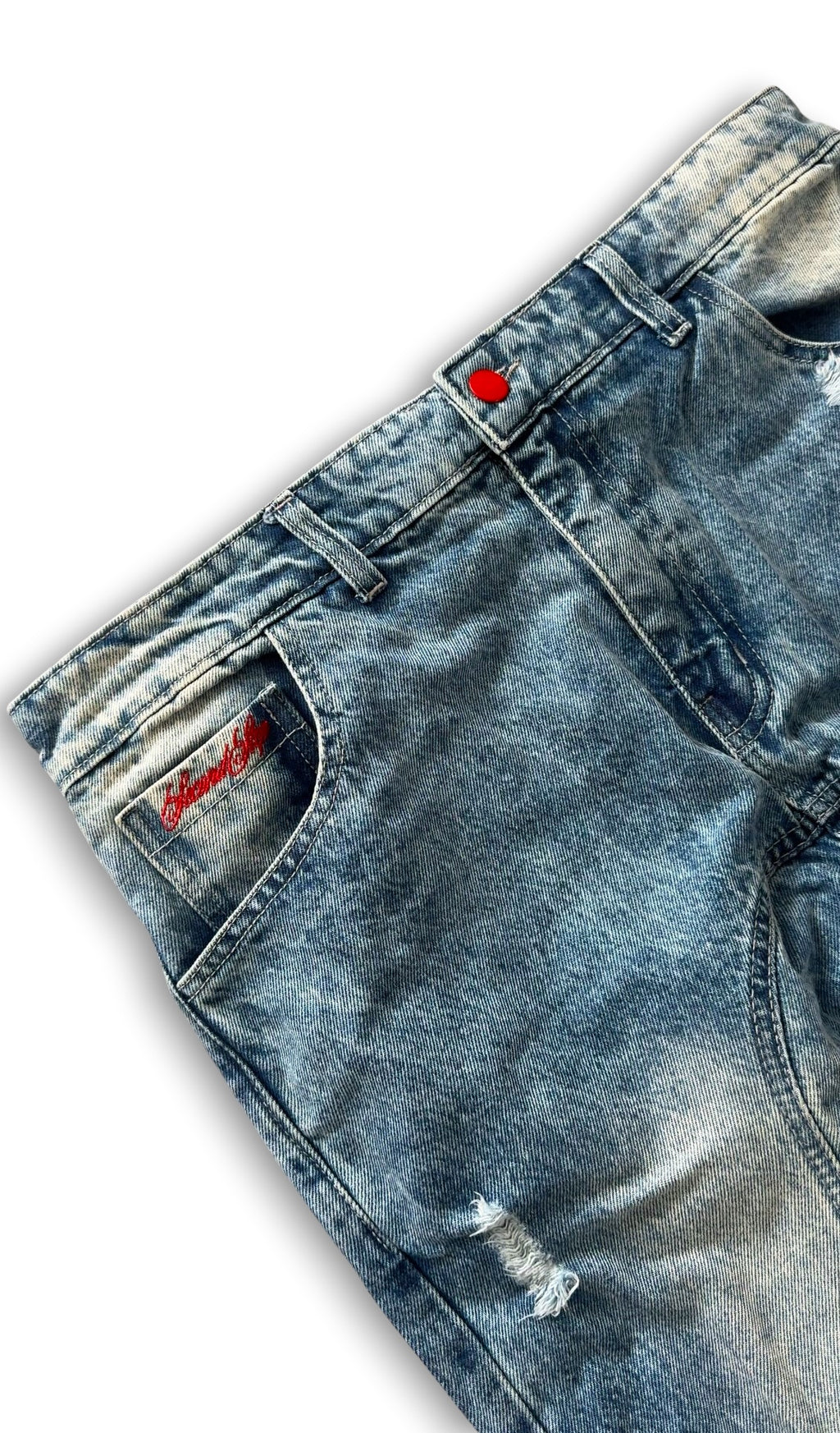 DISTRESSED DENIM - SECONDSTEP