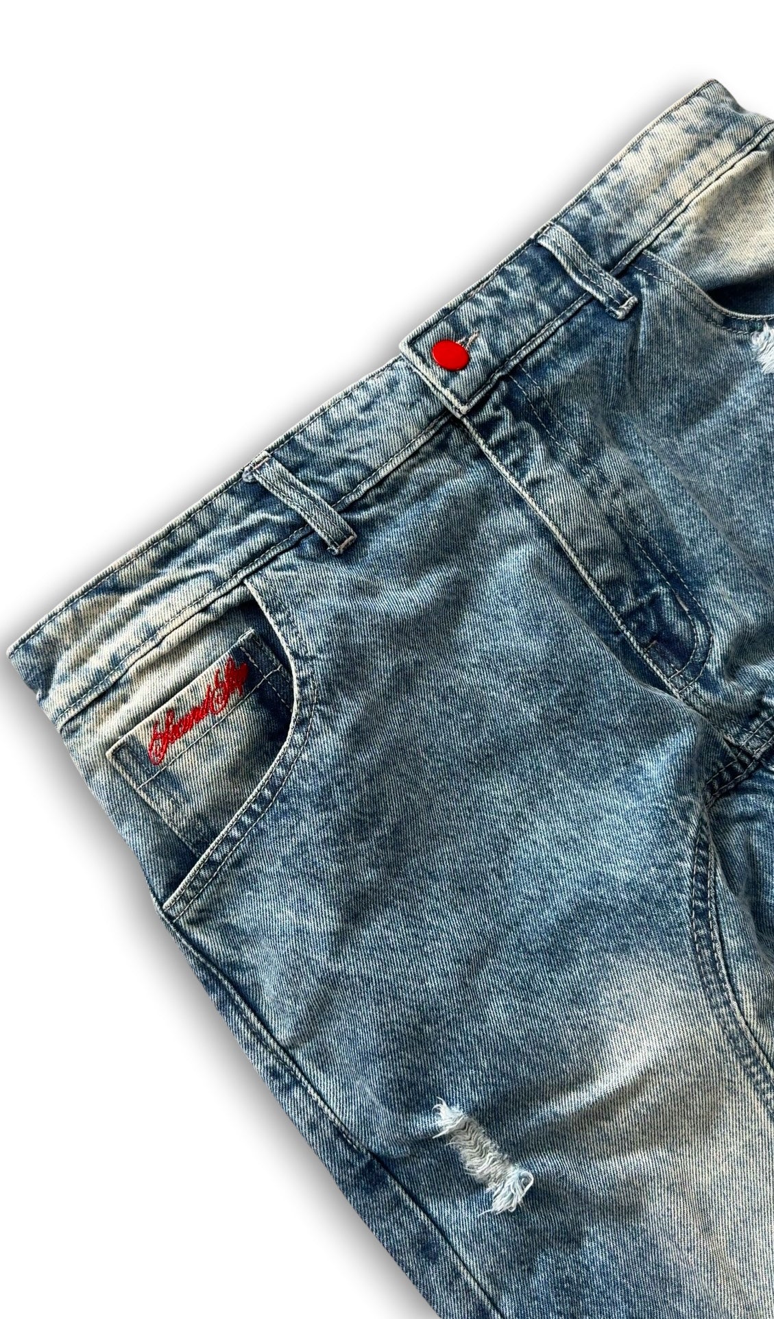 DISTRESSED DENIM - SECONDSTEP